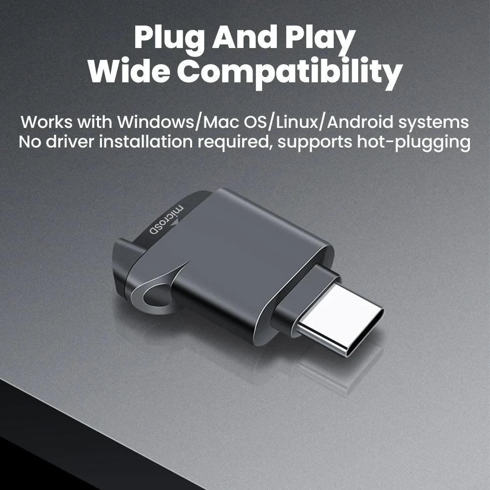 Type-C Micro Memory Card Reader