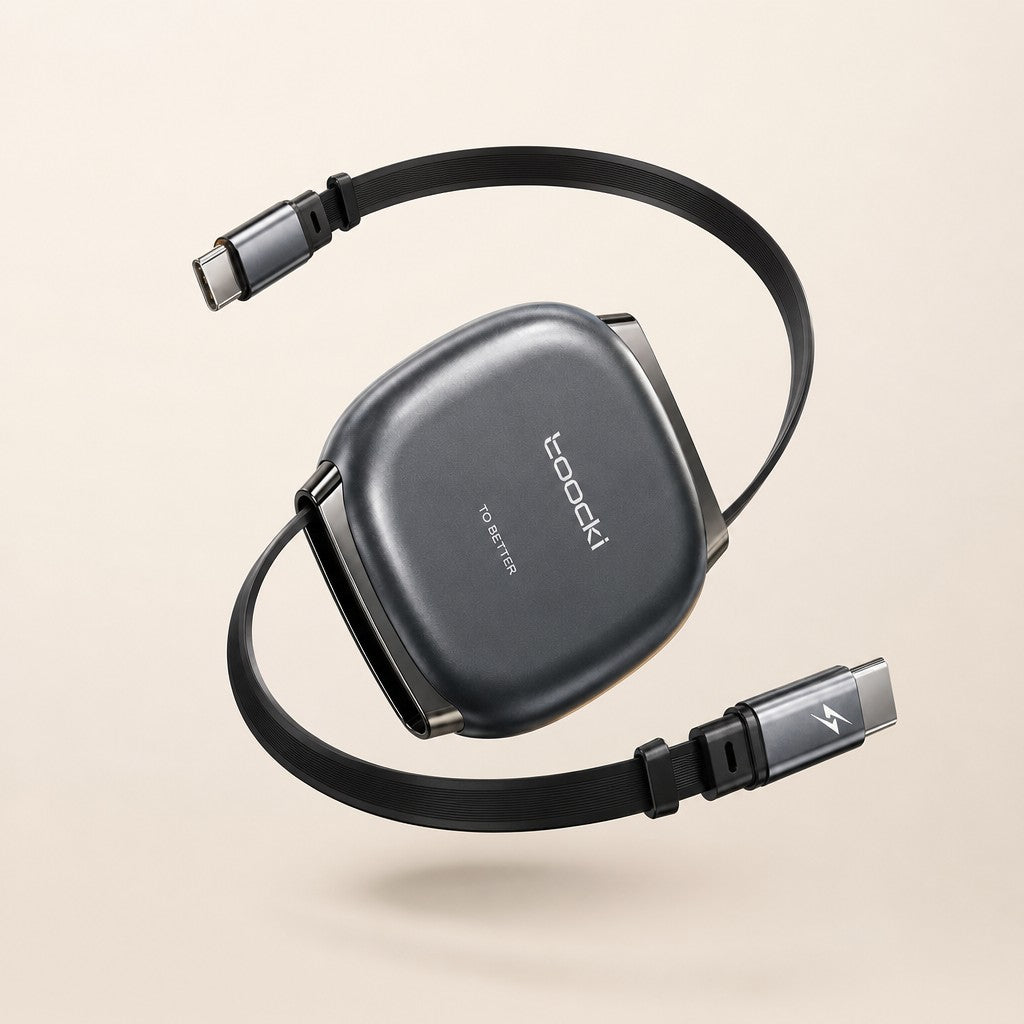Retractable USB-C Fast Charging Cable