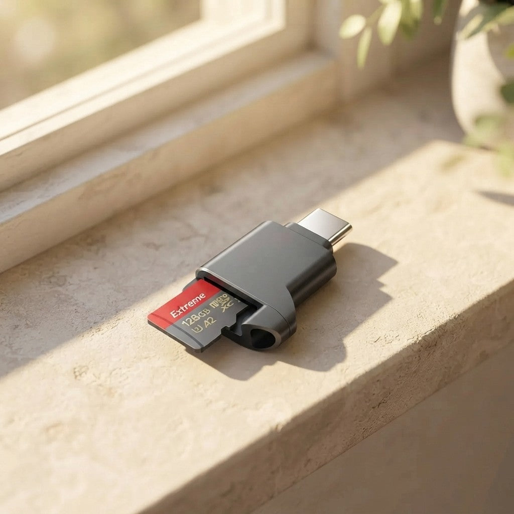 Type-C Micro Memory Card Reader
