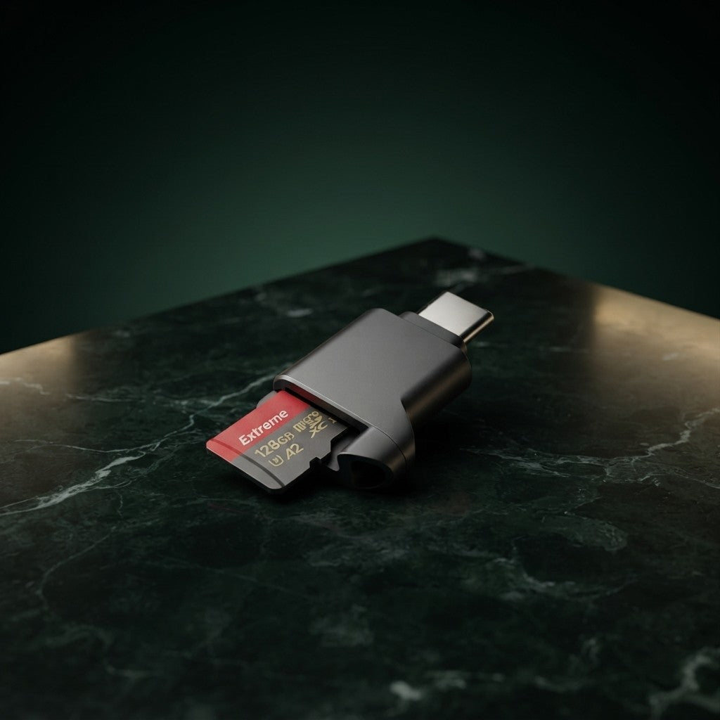 Type-C Micro Memory Card Reader
