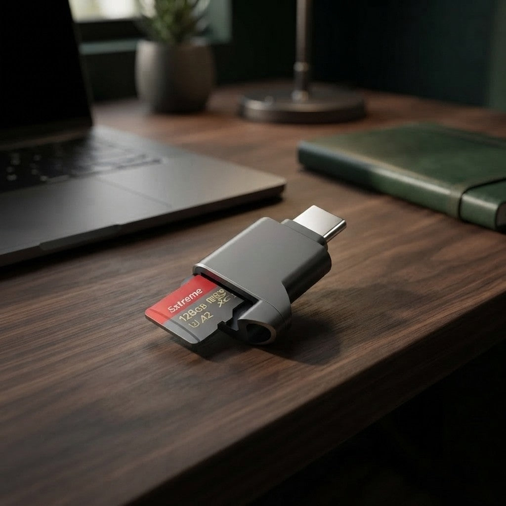 Type-C Micro Memory Card Reader